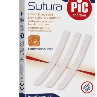 Pic Sutura, 6 Cerotti Sterili - 10 ml