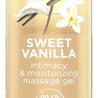 Control Sweet Vanilla Gel Massaggio e Lubrificante Intimo 2 in 1 a Base d'Acqua, Aroma Vaniglia, Made in Italy, 200 ml