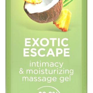 Control Exotic Escape Gel Massaggio 2 in 1 All'Aroma di Frutti Tropicali con 98,8% di ingredienti naturali, 100% Made in Italy, 200 ml