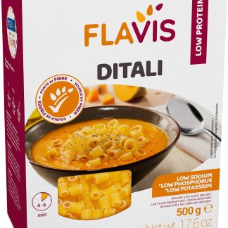 Flavis Pasta Mevalia Ditali, 500 G
