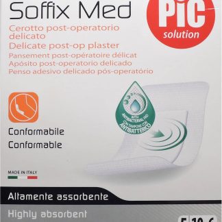 Artsana Pic Soffix Med Cerotto Post-Opertorio Delicato 10 X 6 cm 5 Pezzi