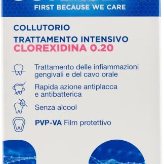 Curasept Liquido Collutorio 0.20, 200 ml Non aromatizzato