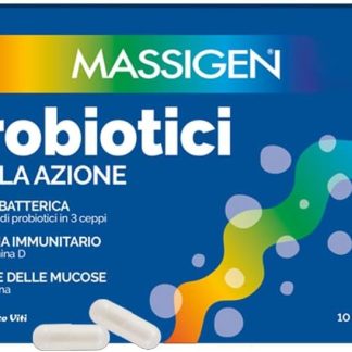 Massigen - Marco Viti Massigen Probiotici Fermenti Lattici 10 Capsule - 947427783