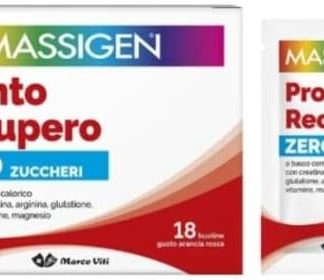 Marco Viti Massigen Pronto Recupero SENZA Zucchero 18 Bustine Edizione Speciale 2025